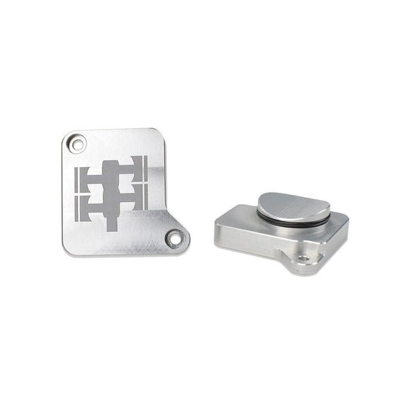 IAG Performance 08 - 14 WRX / 08 - 21 STI / 05 - 09 LGT MAF Sensor Block Off Plate Silver | IAG - AFD - 4001SL - JDMuscleMAF Block Off PlatesIAG-AFD-4001SL