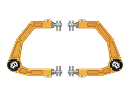 ICON 2024 Toyota Tacoma Billet Upper Control Arm with Delta Joint PRO - Gold Anodized | ico58552GDJ - JDMuscleSPK752810