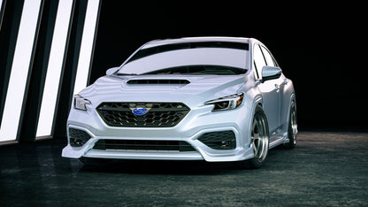 ILLUMAESTHETIC [22 - 26 WRX] FRONT LIP POLYURETHANE | ILLWRX22 - LIP - JDMuscleFront LipsILLWRX22-LIP