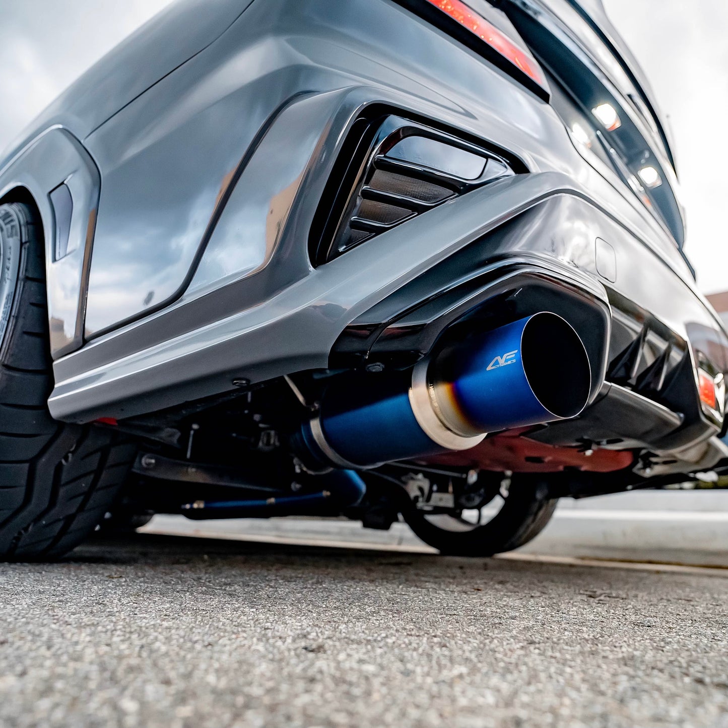 AeroflowDynamics 2022-2024 WRX AFD  F1 Titanium Single Exit Catback Exhaust