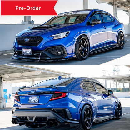 AeroflowDynamics 2022-2024 Subaru WRX Paint Matched Fender Flares S Style