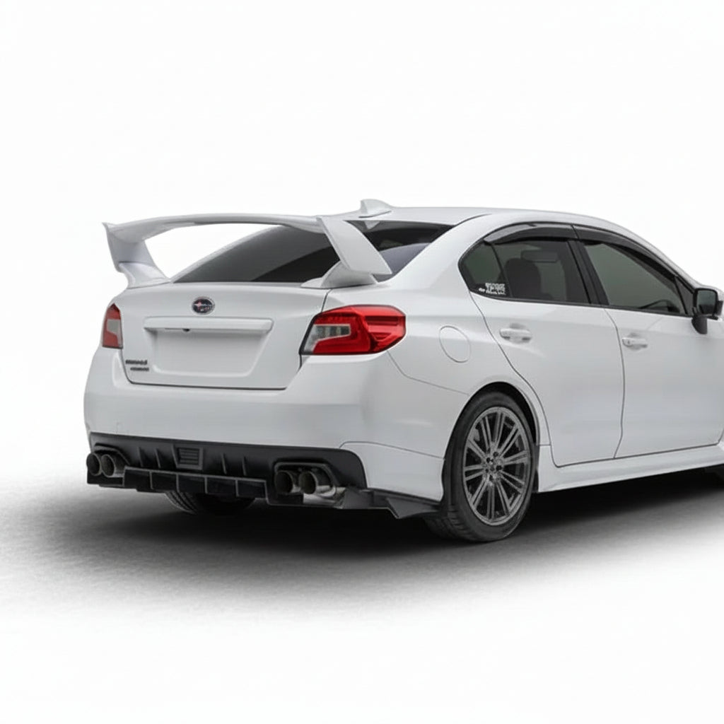 JDMuscle [15-21 WRX/STI] Paint Matched JDM Style Rear Splash Guards