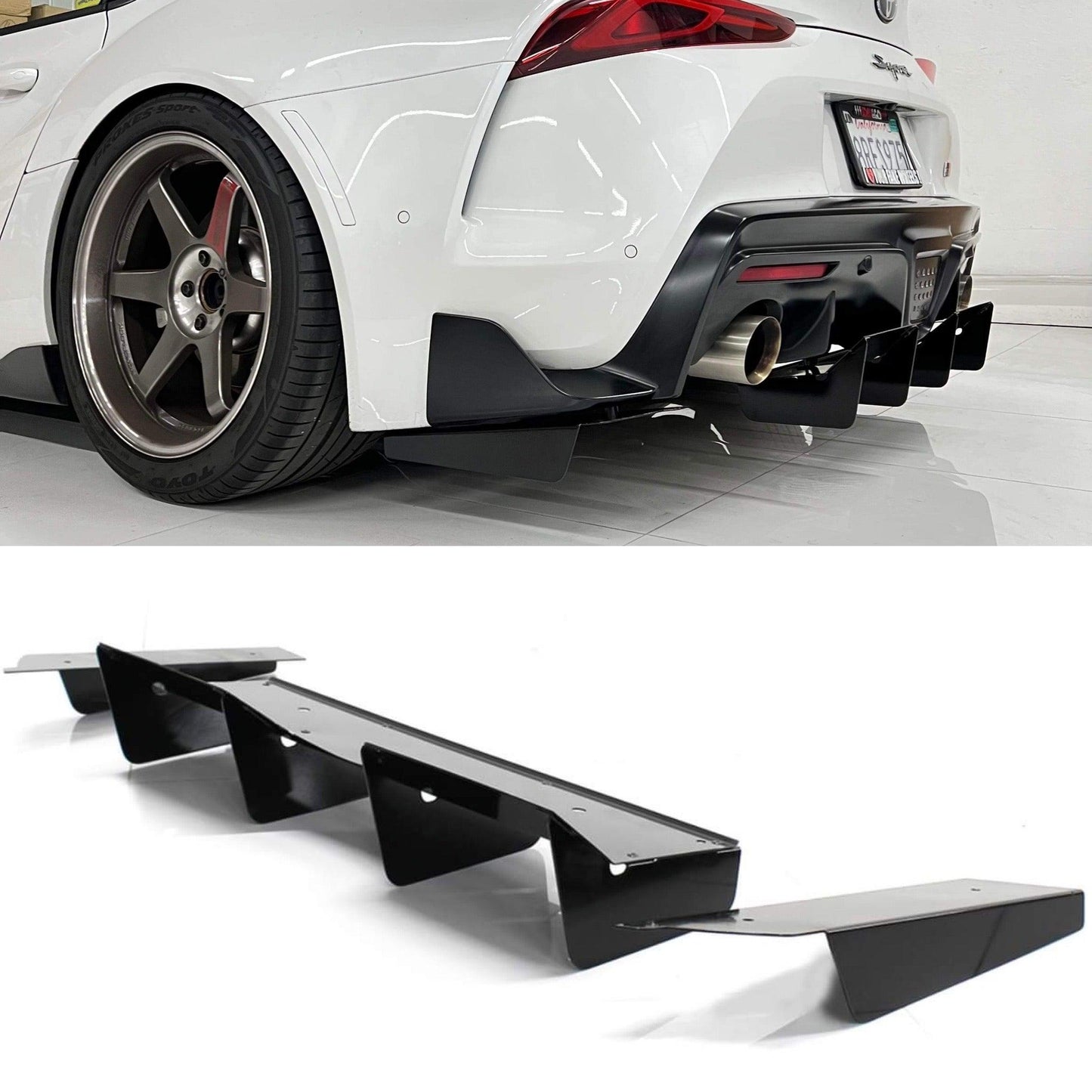 AeroflowDynamics [20-22 Supra A90] Rear Diffuser V2