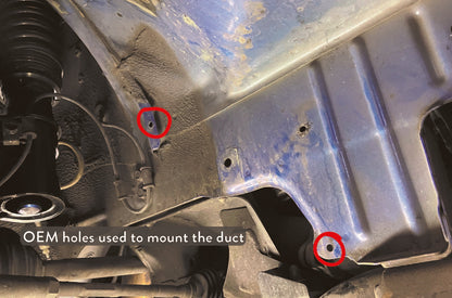 Epsilon+ Brake Duct Kit - Subaru Impreza Sedan/Wagon (GD/GG, 02-07)