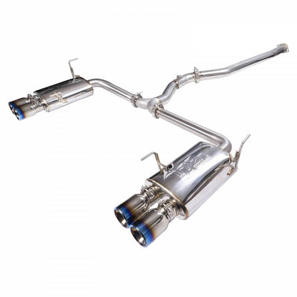 Injen [15-21 WRX/STI] Cat Back Exhaust w/ Quad Titanium Tips | SES1207TT - JDMuscleCat Back Exhaust SysteminjSES1207TT