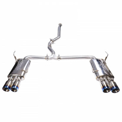 Injen [15-21 WRX/STI] Cat Back Exhaust w/ Quad Titanium Tips | SES1207TT - JDMuscleCat Back Exhaust SysteminjSES1207TT