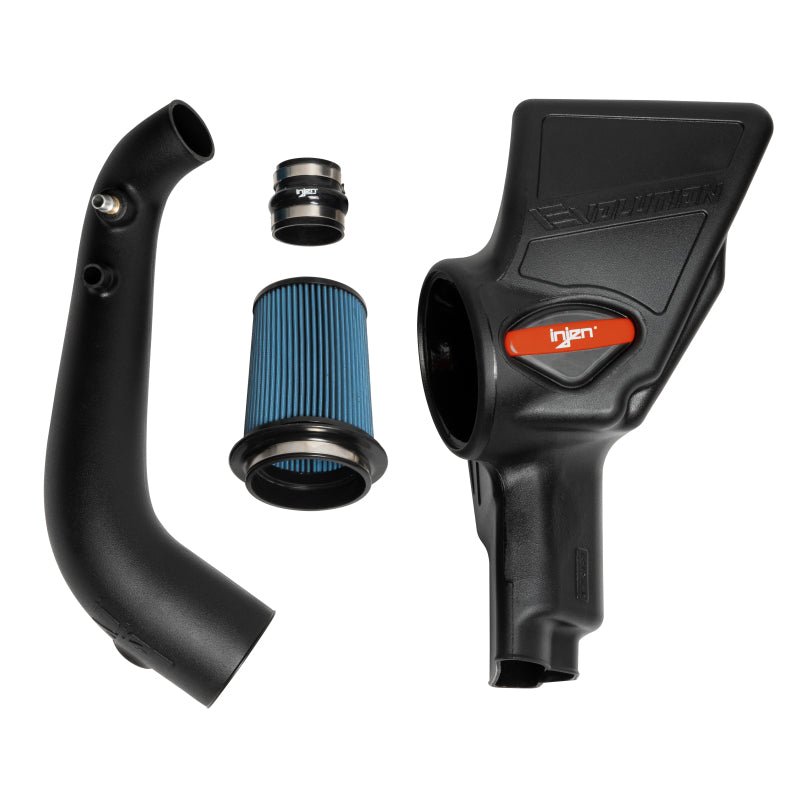 Injen 15 - 22 Ford Mustang L4 - 2.3L Turbo Evolution Cold Air Intake - JDMuscleShop the look 2injEVO9205