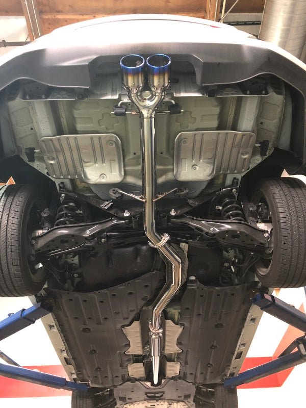 Injen [17-20 Civic Si] Cat-Back Exhaust System - Polished Stainless Steel with Titanium Tips - JDMuscleCat Back Exhaust SysteminjSES1581TT
