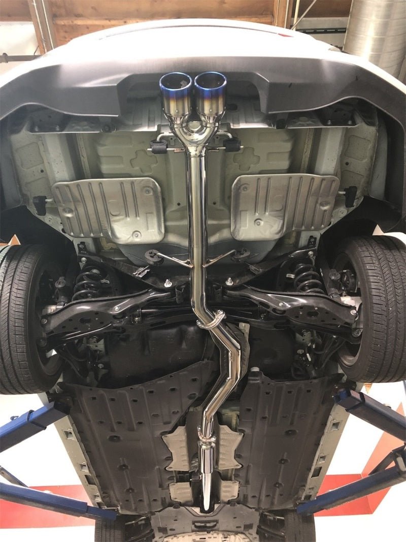Injen [17-20 Civic Si] Cat-Back Exhaust System - Polished Stainless Steel with Titanium Tips - JDMuscleCat Back Exhaust SysteminjSES1581TT