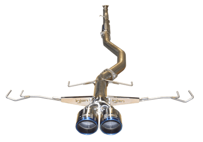 Injen [17-21 Civic Hatchback Sport] Cat-Back Exhaust - Burnt Titanium Tips - JDMuscleCat Back Exhaust SysteminjSES1500TT