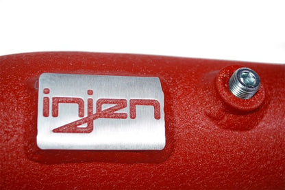 Injen [17-21 Civic Type R] SES Intercooler Pipe Kit - Wrinkle Red - JDMuscleIntercooler Piping KitsinjSES1582ICPWR