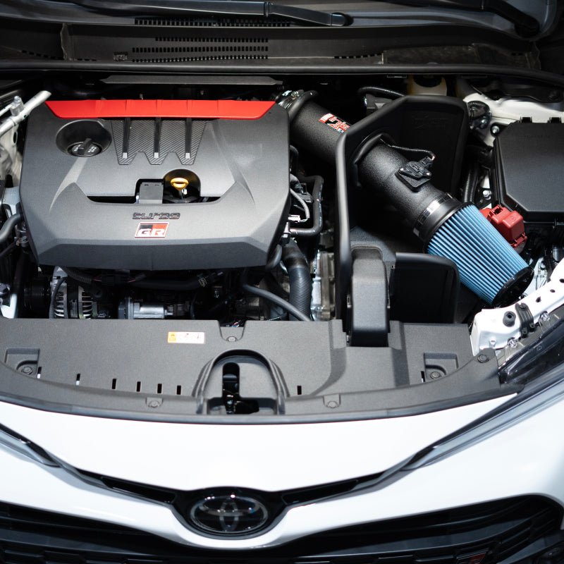 Injen 23 - 25 Toyota GR Corolla L3 - 1.6L Turbo Wrinkle Black Short Ram Cold Air Intake - JDMuscleSPKinjSP2082WB