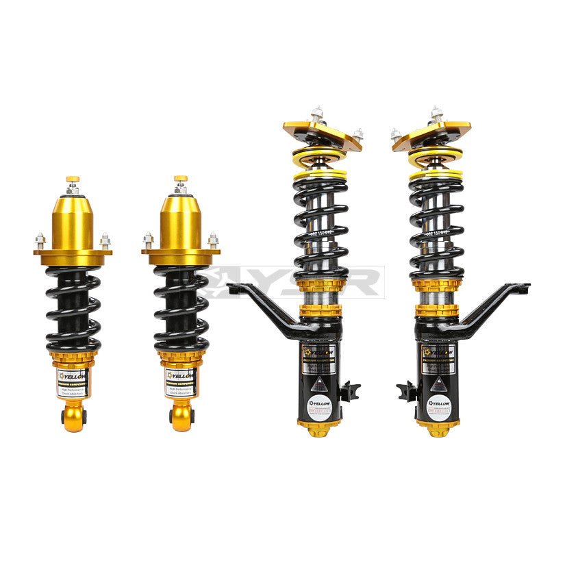 Inverted Premium Comp Coilovers - Subaru Impreza WRX STi 2005 - 2007 (GD) - JDMuscleCoiloversYS01-SB-PC003-iPillowball w/ Camber Plates
