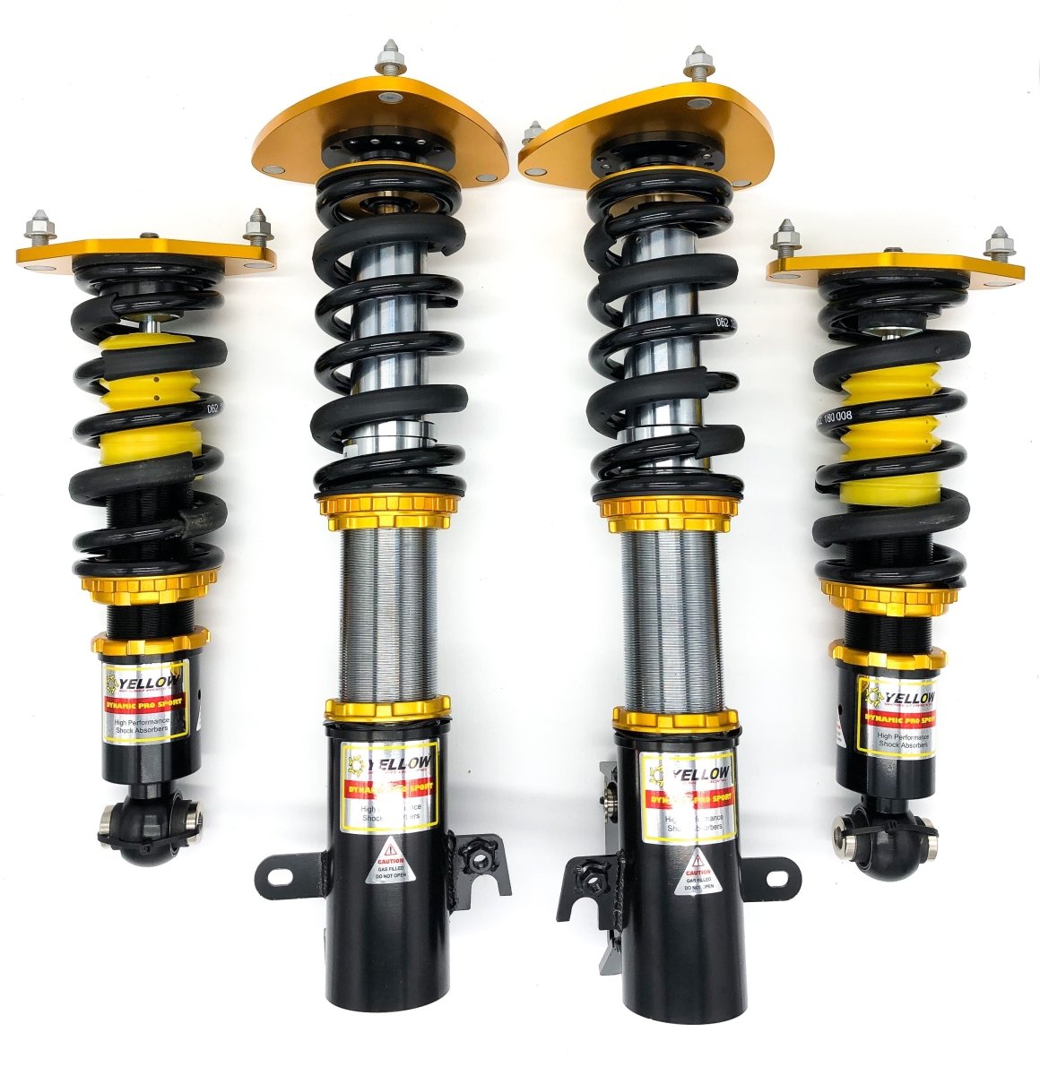 Inverted Premium Comp Coilovers - Subaru WRX & STi 2015 - 2021 - JDMuscleCoiloversYS01-SB-PC018-iPillowball w/ Camber PlatesSolid Aluminum