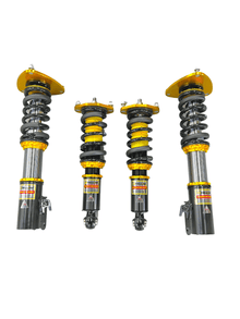 Inverted Pro Street Coilovers - Subaru Legacy / Legacy GT 2010 - 2014 (BM/BR) - JDMuscleCoiloversYS01-SB-DPS019-iPillowball w/ Camber Plates