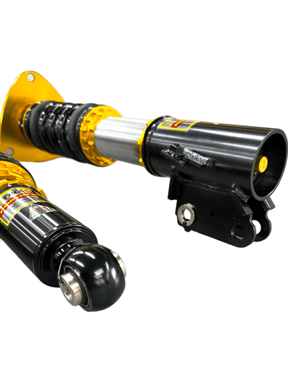 Inverted Pro Street Coilovers - Subaru Legacy / Legacy GT 2010 - 2014 (BM/BR) - JDMuscleCoiloversYS01-SB-DPS019-iPillowball w/ Camber Plates