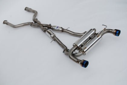 Invidia [2022+ Nissan Z] 70mm Gemini Cat Back Exhaust - Rolled TI Tips | HS22N4Z7GM1RTL - JDMuscleCat Back Exhaust SysteminvHS22N4Z7GM1RTL