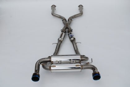 Invidia [2022+ Nissan Z] 70mm Gemini Cat Back Exhaust - Rolled TI Tips | HS22N4Z7GM1RTL - JDMuscleCat Back Exhaust SysteminvHS22N4Z7GM1RTL