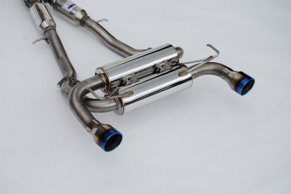 Invidia [2022+ Nissan Z] 70mm Gemini Cat Back Exhaust - Rolled TI Tips | HS22N4Z7GM1RTL - JDMuscleCat Back Exhaust SysteminvHS22N4Z7GM1RTL