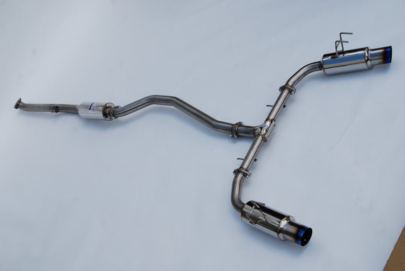 Invidia [22-26 Civic Si 1.5T] N1 Cat-Back Exhaust - Burnt Titanium Tips, 70mm - JDMuscleCat Back Exhaust SysteminvHS22HS4GD1STL