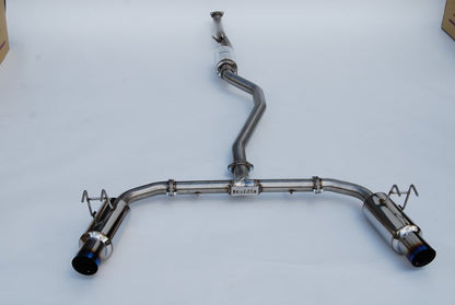 Invidia [22-26 Civic Si 1.5T] N1 Cat-Back Exhaust - Burnt Titanium Tips, 70mm - JDMuscleCat Back Exhaust SysteminvHS22HS4GD1STL