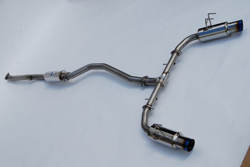 Invidia [22-26 Civic Si 1.5T] N1 Cat-Back Exhaust - Burnt Titanium Tips, 70mm - JDMuscleCat Back Exhaust SysteminvHS22HS4GD1STL