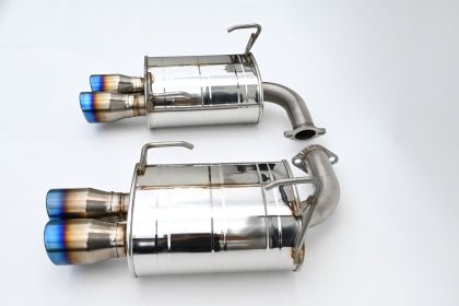 Invidia [22-26 WRX] Q300 3.5in. Rolled Dual Wall T.I Tip Axle-back Exhaust - JDMuscleExhaust Tips and SilencersHS22SW4AQ4RT