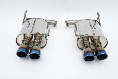 Invidia [22-26 WRX] Q300 3.5in. Rolled Dual Wall T.I Tip Axle-back Exhaust - JDMuscleExhaust Tips and SilencersHS22SW4AQ4RT