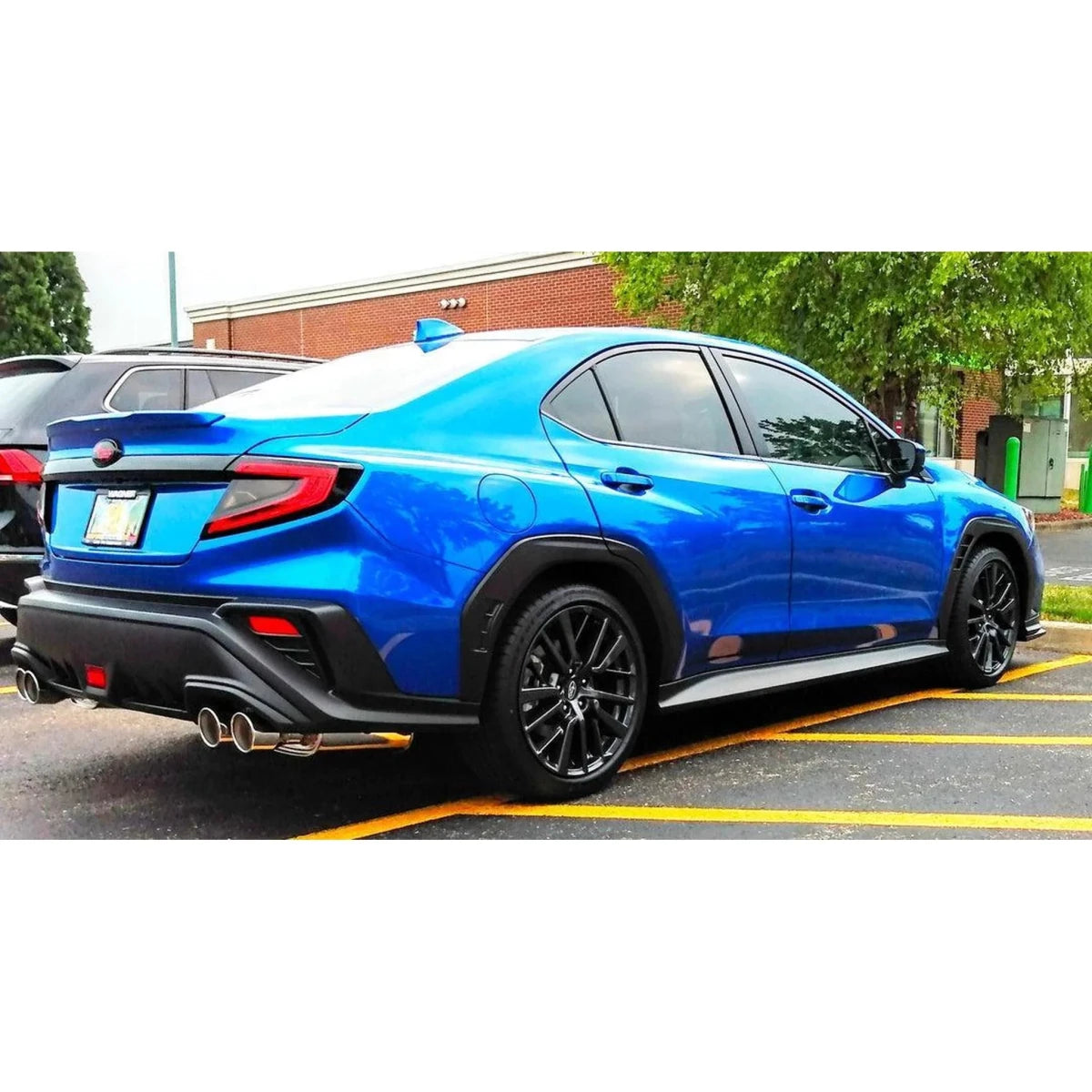 Invidia [22-26 WRX] Q300 Rolled Stainless Steel Tip Cat-Back Exhaust - JDMuscleCat Back Exhaust SysteminvHS22WRXG3S
