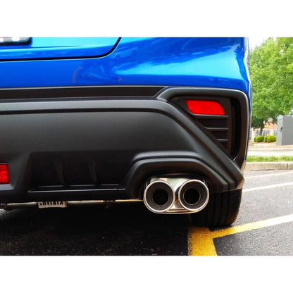 Invidia [22-26 WRX] Q300 Rolled Stainless Steel Tip Cat-Back Exhaust - JDMuscleCat Back Exhaust SysteminvHS22WRXG3S