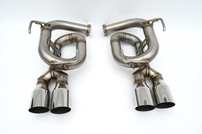 Invidia [22-26 WRX] Twin Loop 3.5in. Single Layer S.S Tip Axle-Back Exhaust - JDMuscleExhaust Tips and SilencersinvHS22SW4AT4SSL