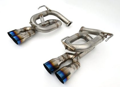 Invidia [22-26 WRX] Twin Loop 3.5in. Single Layer T.I Tip Axle-Back Exhaust - JDMuscleExhaust Tips and SilencersinvHS22SW4AT4STL