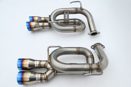 Invidia [22-26 WRX] Twin Loop 3.5in. Single Layer T.I Tip Axle-Back Exhaust - JDMuscleExhaust Tips and SilencersinvHS22SW4AT4STL