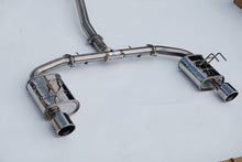 Invidia [22+ Civic Si] Q300 Cat-Back Exhaust - Rolled Stainless Steel Tips - JDMuscleCat Back Exhaust SysteminvHS22HS4QD1RSL