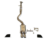 Invidia [22+ Toyota GR Corolla] Q300 Rolled S.S Tip Cat - Back | HS22TGCQ32RSL - JDMuscleCat Back Exhaust SysteminvHS22TGCQ32RSL