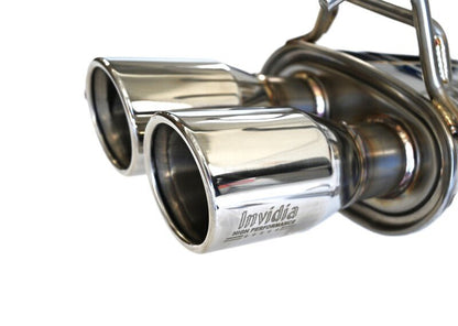 Invidia [22+ Toyota GR Corolla] Q300 Rolled S.S Tip Cat - Back | HS22TGCQ32RSL - JDMuscleCat Back Exhaust SysteminvHS22TGCQ32RSL