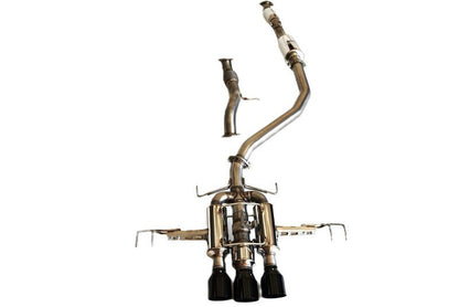 Invidia [23+ Type R] R400 Catback Exhaust w/ Black Tips - JDMuscleCat Back Exhaust SystemHS22CTRFGM3SBL