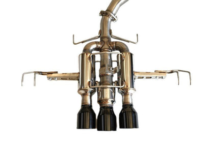Invidia [23+ Type R] R400 Catback Exhaust w/ Black Tips - JDMuscleCat Back Exhaust SystemHS22CTRFGM3SBL