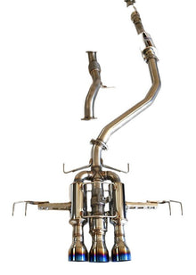 Invidia [23+ Type R] R400 Catback Exhaust w/ Titanium Tips - JDMuscleCat Back Exhaust SystemHS22CTRFGM3STL