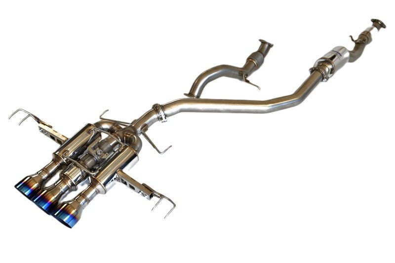 Invidia [23+ Type R] R400 Catback Exhaust w/ Titanium Tips - JDMuscleCat Back Exhaust SystemHS22CTRFGM3STL