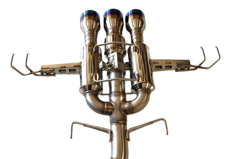 Invidia [23+ Type R] R400 Catback Exhaust w/ Titanium Tips - JDMuscleCat Back Exhaust SystemHS22CTRFGM3STL