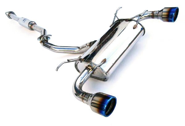 IInvidia 13-22 BRZ / 13-16 FRS/ 17-21 GT86 / 2022 GR86 Q300 Cat Back Exhaust Titanium Tips | HS12SSTG3T