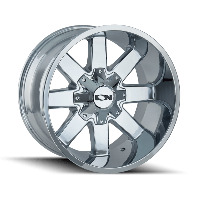 ION Type 141 17x9 / 5x114.3 BP / - 12mm Offset / 87mm Hub Chrome Wheel - JDMuscleSPK516473