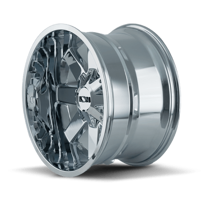 ION Type 141 17x9 / 5x114.3 BP / - 12mm Offset / 87mm Hub Chrome Wheel - JDMuscleSPK516473