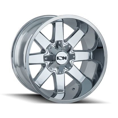 ION Type 141 17x9 / 5x114.3 BP / 18mm Offset / 87mm Hub Chrome Wheel - JDMuscleSPK516474