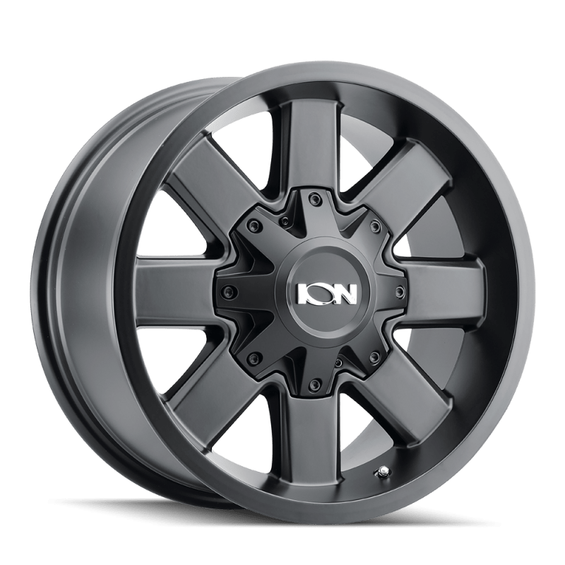 ION Type 141 17x9 / 5x114.3 BP / 18mm Offset / 87mm Hub Satin Black Wheel - JDMuscleSPK516472