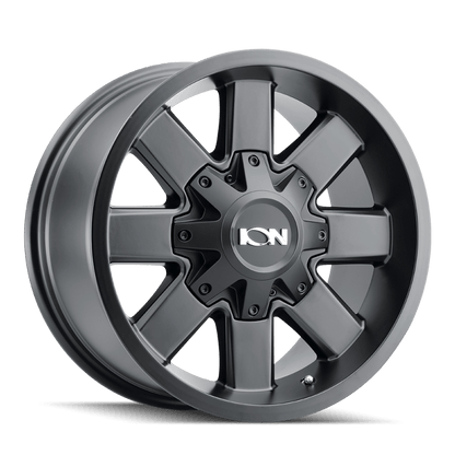 ION Type 141 17x9 / 5x114.3 BP / 18mm Offset / 87mm Hub Satin Black Wheel - JDMuscleSPK516472