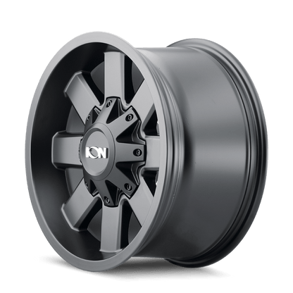 ION Type 141 17x9 / 5x114.3 BP / 18mm Offset / 87mm Hub Satin Black Wheel - JDMuscleSPK516472