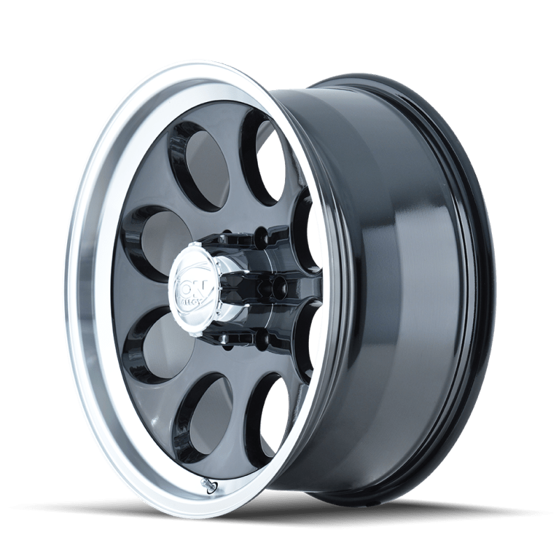 ION Type 171 15x10 / 5x114.3 BP / - 38mm Offset / 83.82mm Hub Black/Machined Wheel - JDMuscleSPK516718