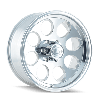 ION Type 171 15x10 / 5x114.3 BP / - 38mm Offset / 83.82mm Hub Polished Wheel - JDMuscleSPK516720